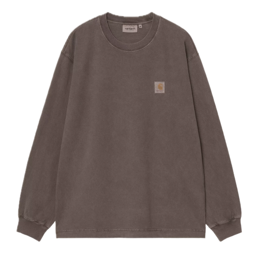 Carhartt WIP Vista Longsleeve - Tobacco Garment Dyed