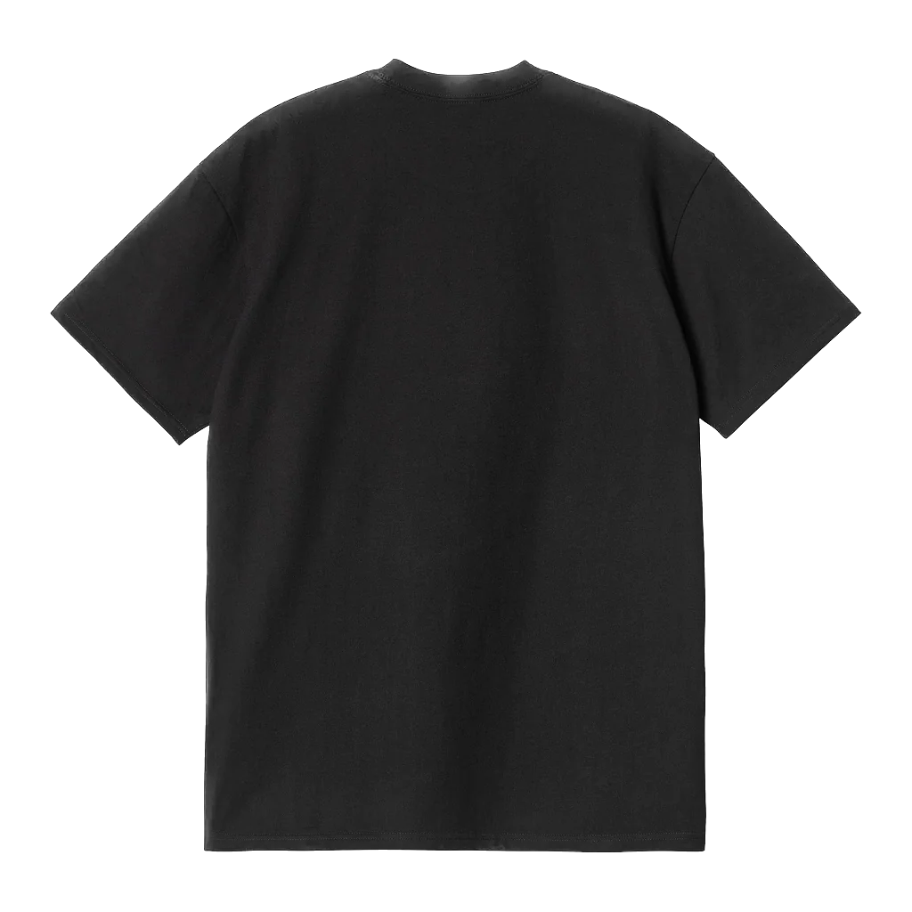 Carhartt WIP Pocket Heart Tee - Black/Red