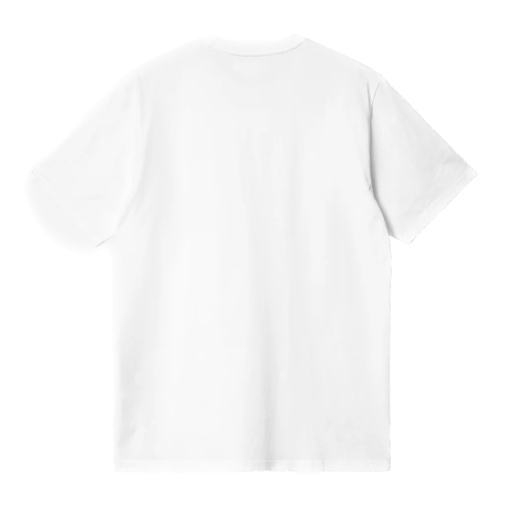 Carhartt WIP Pocket Heart Tee - White/Red
