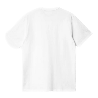 Carhartt WIP Pocket Heart Tee - White/Red