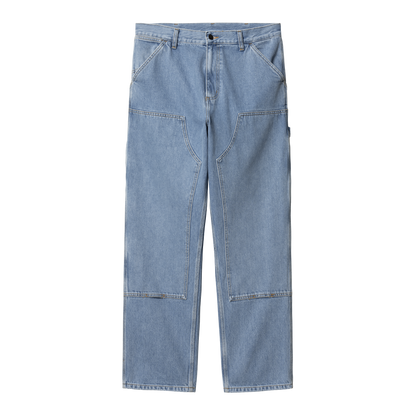 Carhartt WIP Double Knee Pant - Blue Stone Bleached