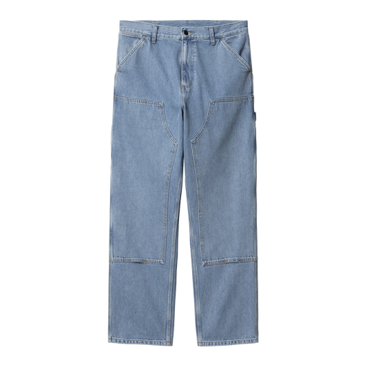 Carhartt WIP Double Knee Pant - Blue Stone Bleached