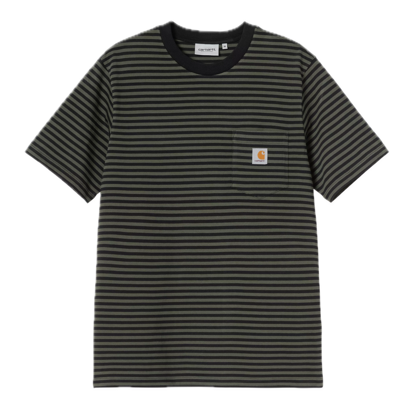 Carhartt WIP Verner Pocket Tee - Black/Opuntia
