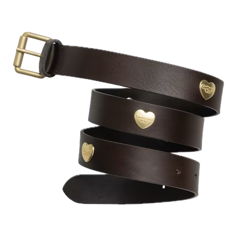 Carhartt WIP Tylor Belt - Tobacco/Gold