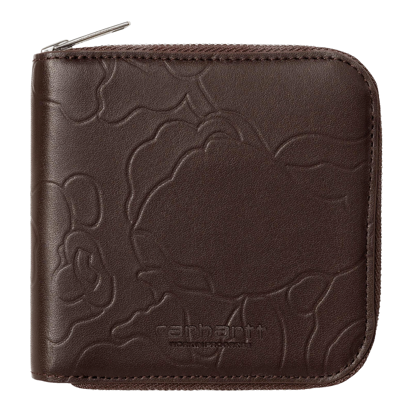 Carhartt WIP Camo Duck Wallet - Palisander/Silver