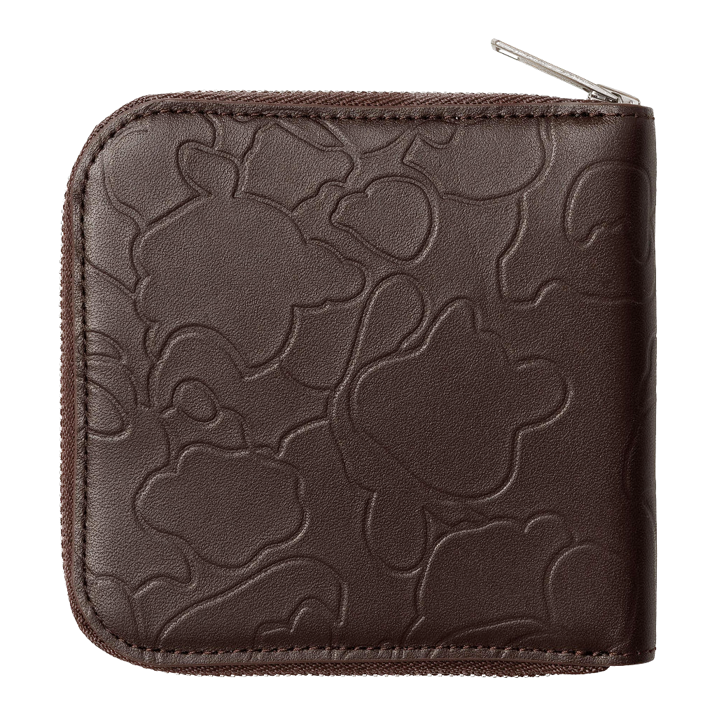 Carhartt WIP Camo Duck Wallet - Palisander/Silver