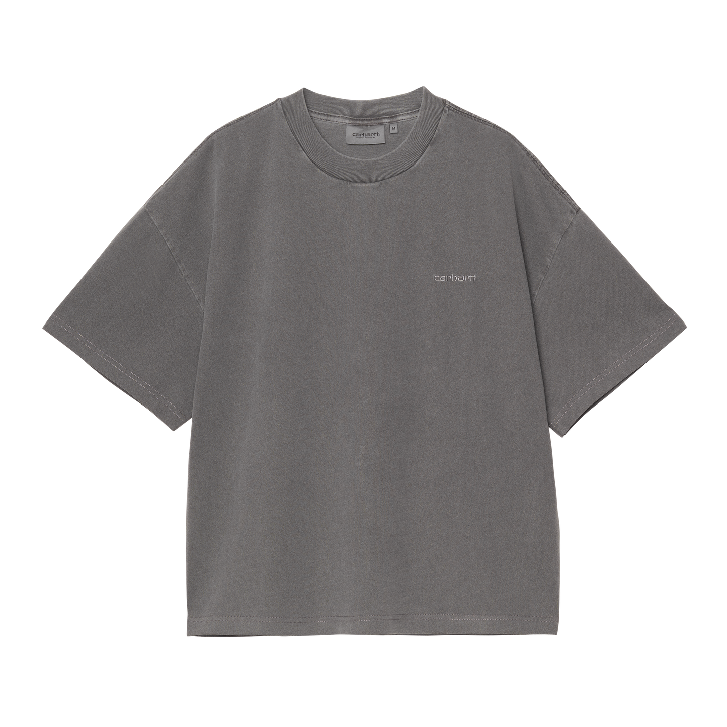 Carhartt WIP Benton Tee - Graphite Garment Dyed