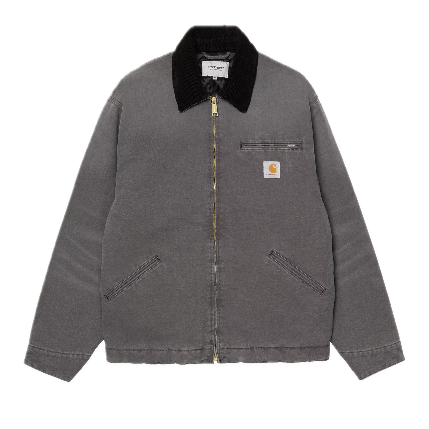 Carhartt WIP OG Detroit Jacket - Graphite/Black Stone Canvas