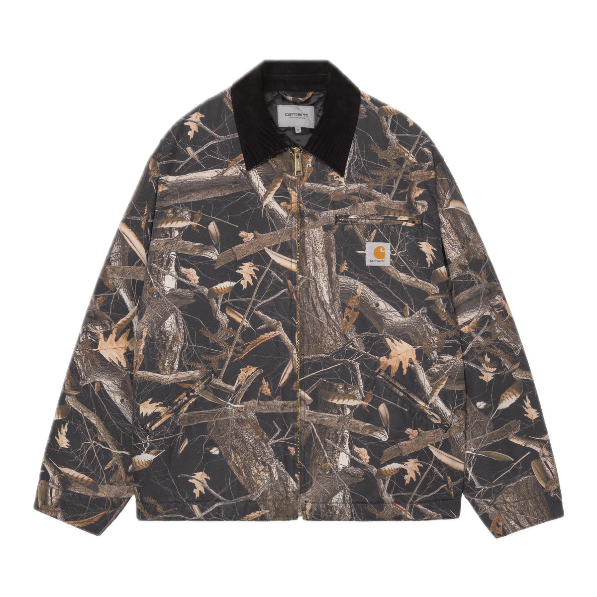 Carhartt WIP OG Detroit Jacket - Camo Feather Tree/Black/Black