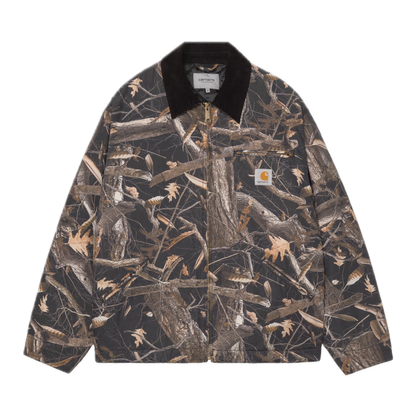 Carhartt WIP OG Detroit Jacket - Camo Feather Tree/Black/Black