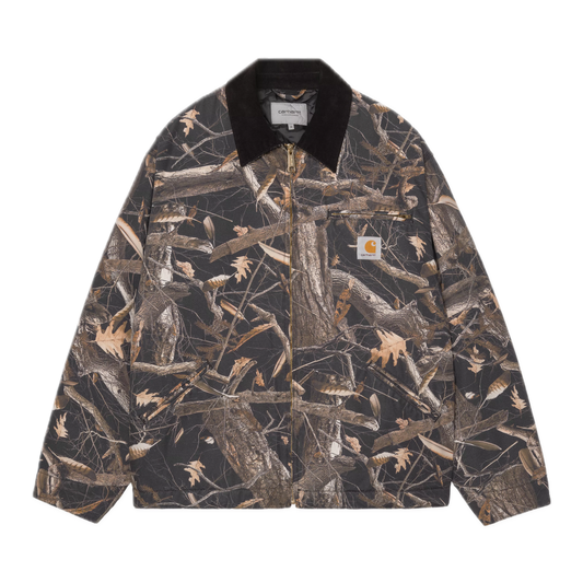 Carhartt WIP OG Detroit Jacket - Camo Feather Tree/Black/Black