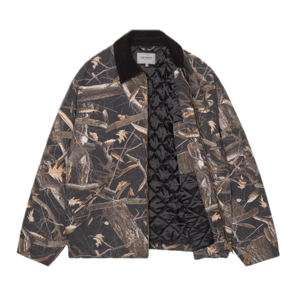 Carhartt WIP OG Detroit Jacket - Camo Feather Tree/Black/Black