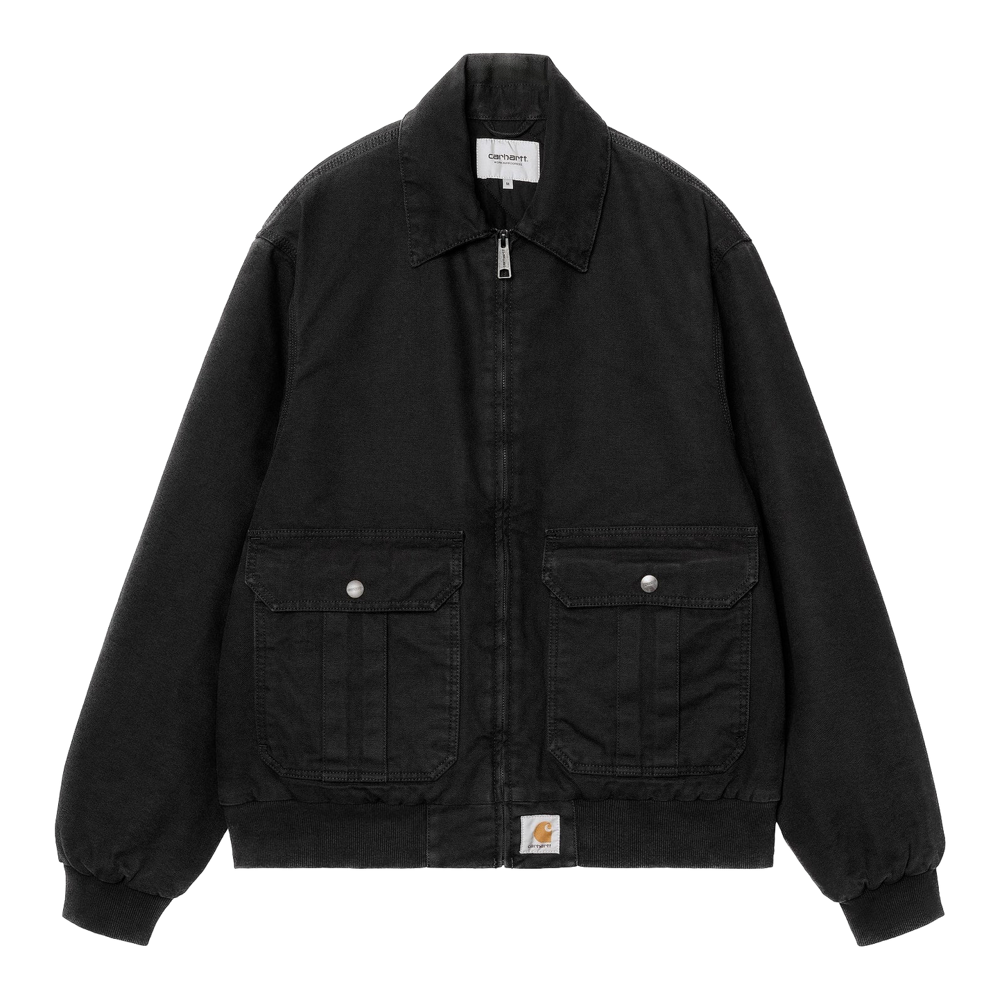 Carhartt WIP Stanton Jacket - Black Stone Washed – Ninetimes Skateshop