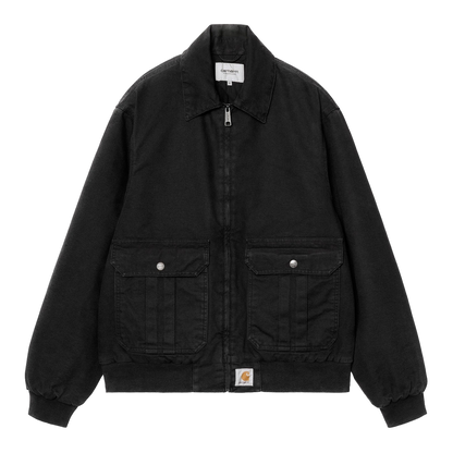 Carhartt WIP Stanton Jacket - Black Stone Washed