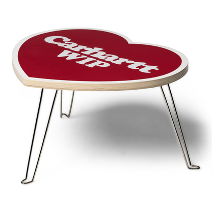 Carhartt Heart Folding Table - Scarlet/White – Ninetimes Skateshop