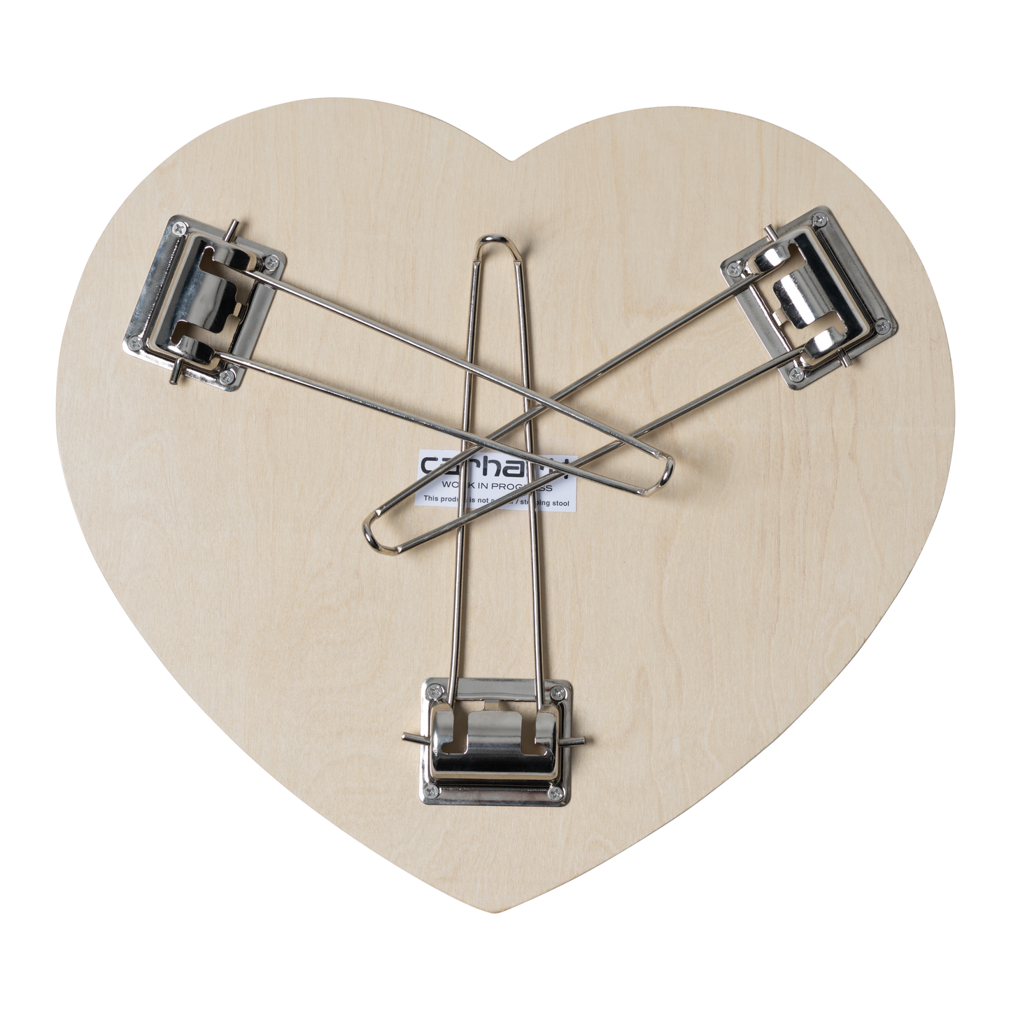 Carhartt Heart Folding Table - Scarlet/White