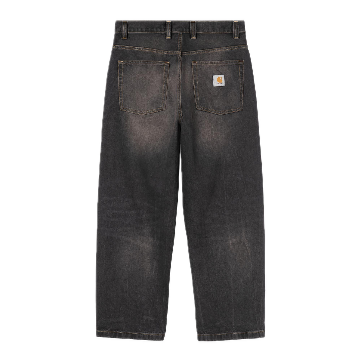 Carhartt WIP Brandon Pant - Black Tobacco Used Wash