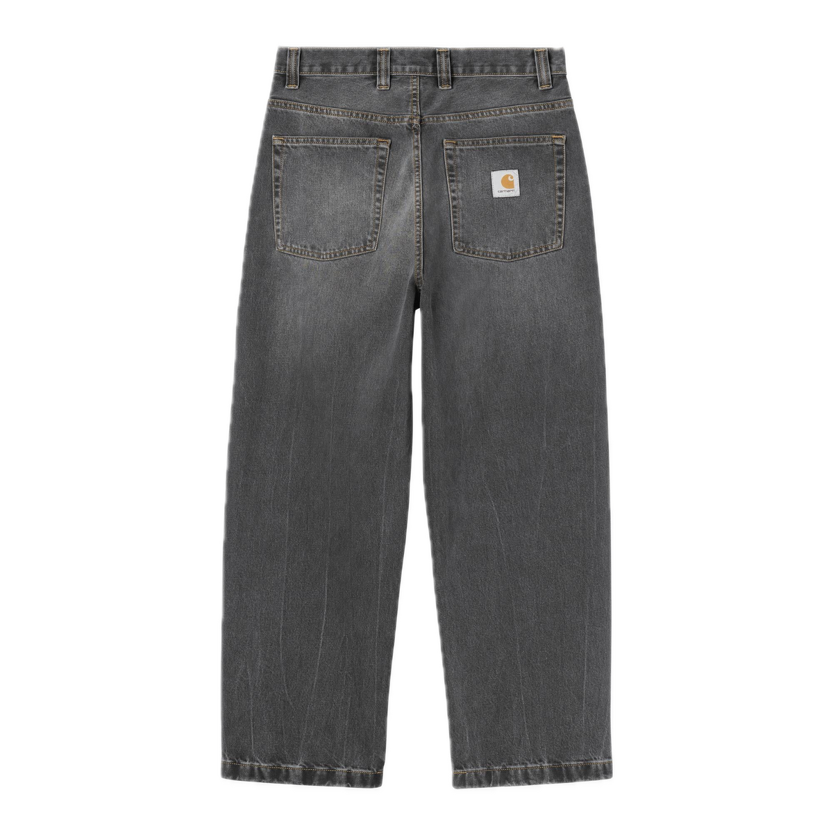 Carhartt WIP Brandon Pant - Black Marble Used Wash