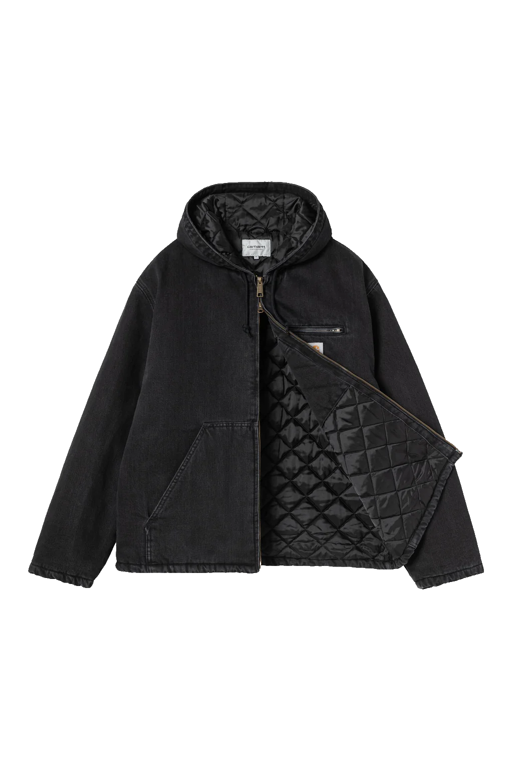 Carhartt WIP Cleveland Jacket - Black Stone Wash