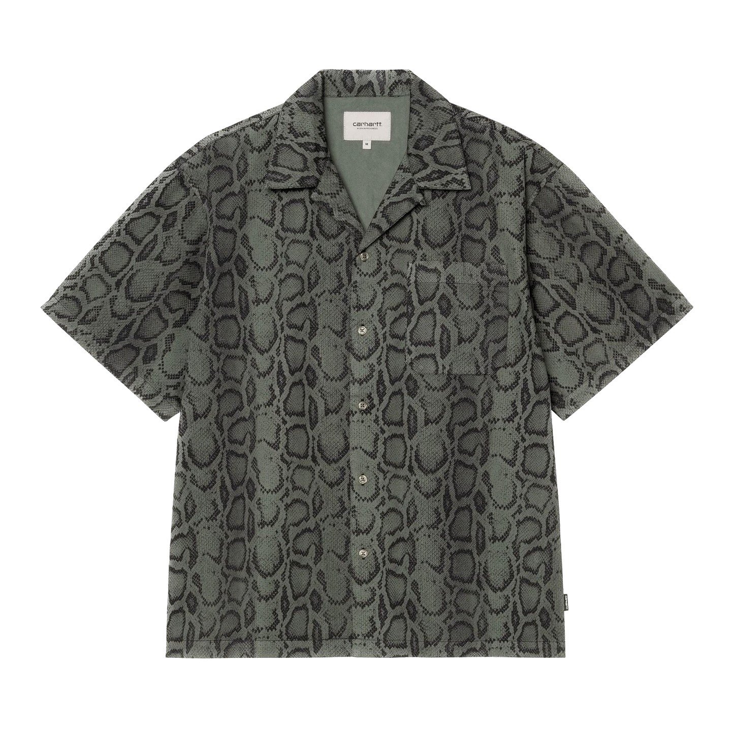 Carhartt WIP Snake Camo Shirt - Leaf Garment Dyed