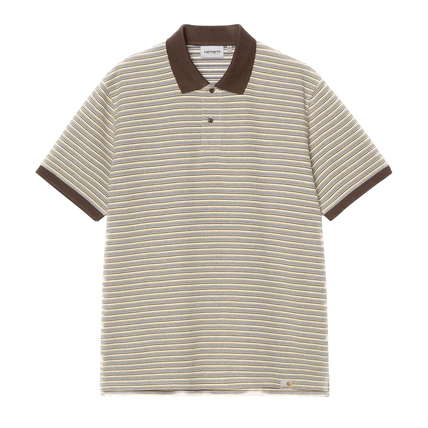Carhartt WIP Dion Stripe Polo - Wax