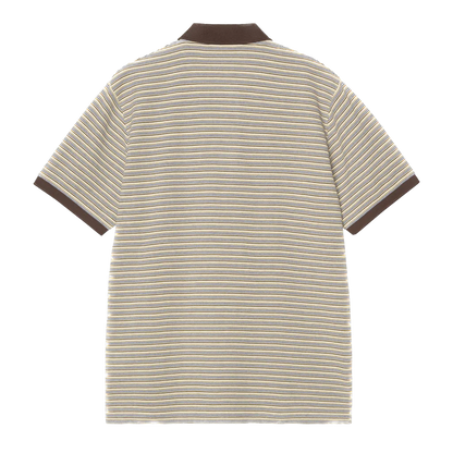 Carhartt WIP Dion Stripe Polo - Wax