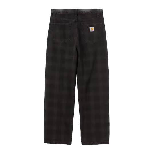Carhartt WIP Everson Pant - Everson Print/Black/Palisander Garment Dyed