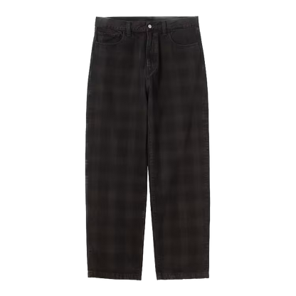 Carhartt WIP Everson Pant - Everson Print/Black/Palisander Garment Dyed