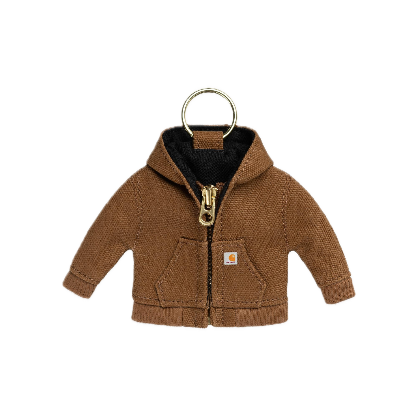 Carhartt WIP Mini Active Jacket Keychain - Hamilton Brown
