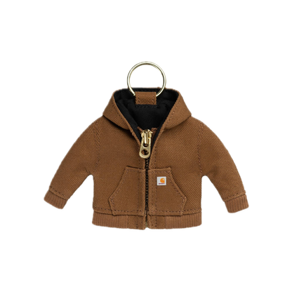Carhartt WIP Mini Active Jacket Keychain - Hamilton Brown