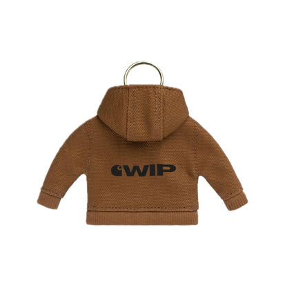 Carhartt WIP Mini Active Jacket Keychain - Hamilton Brown