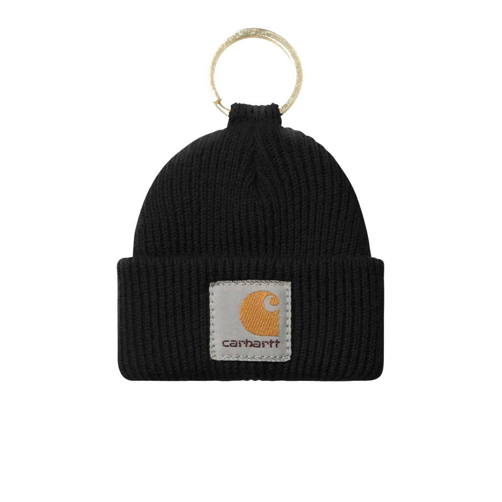 Carhartt WIP Mini Watch Hat Keychain - Black