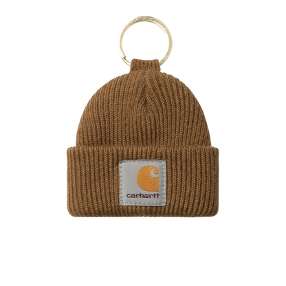 Carhartt WIP Mini Watch Hat Keychain - Hamilton Brown