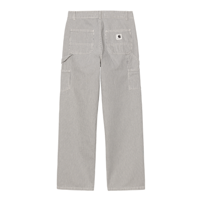 Carhartt WIP Women's Mercer Stripe Pant - Graphite/Wax Stone Washed