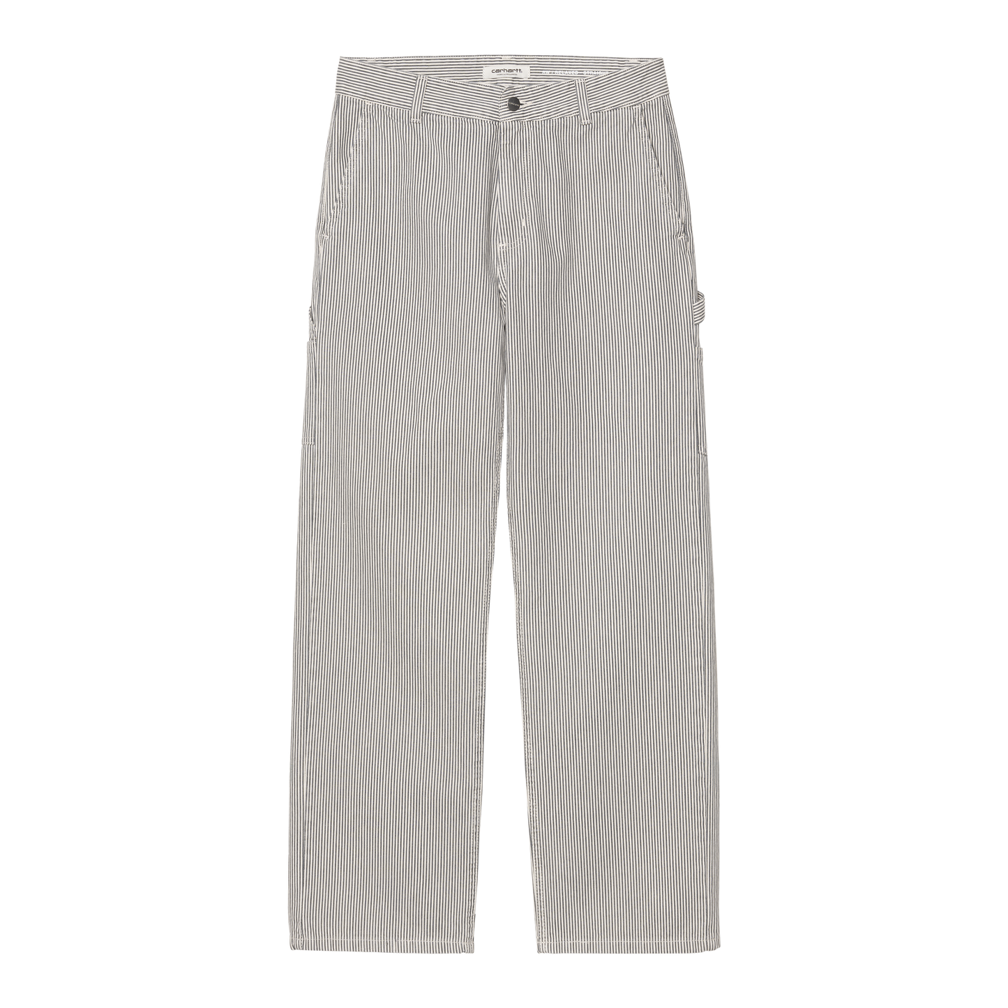 Carhartt WIP Women's Mercer Stripe Pant - Graphite/Wax Stone Washed