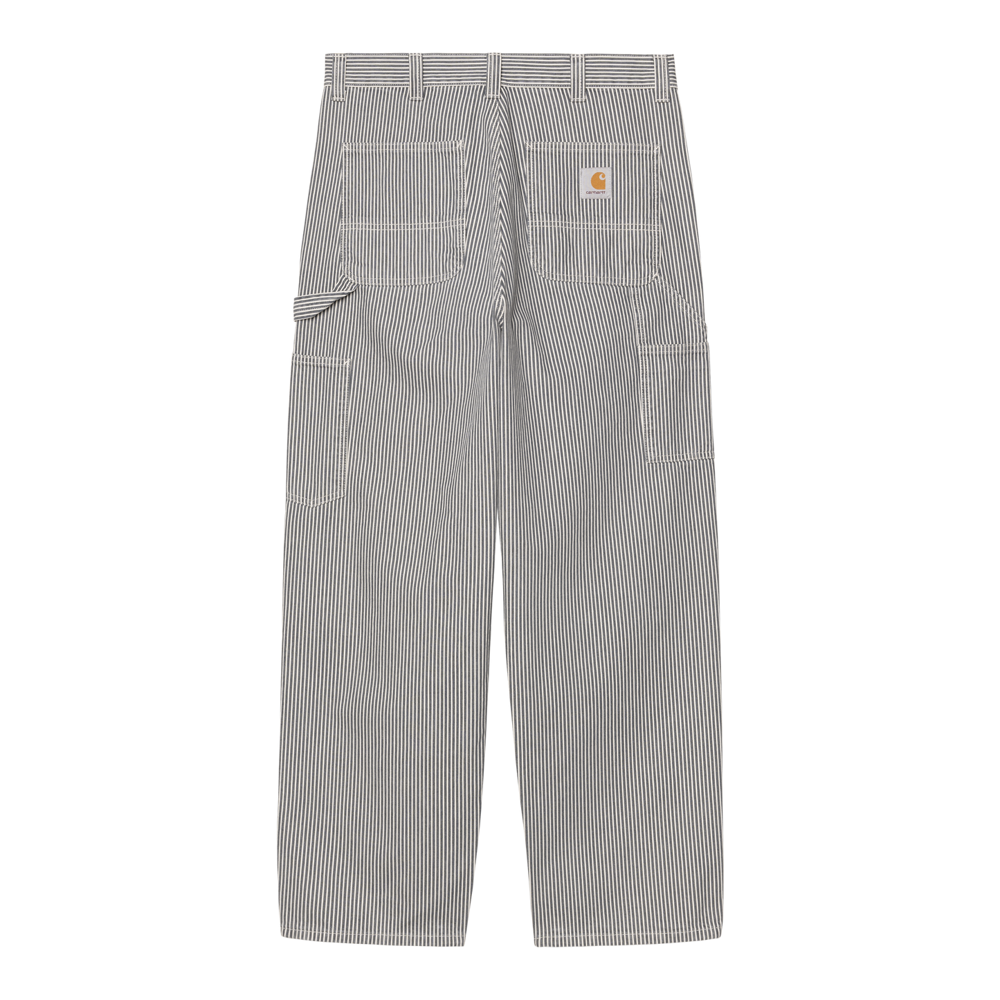 Carhartt WIP Mercer Stripe Single Knee Pant - Graphite/Wax Stone Washed