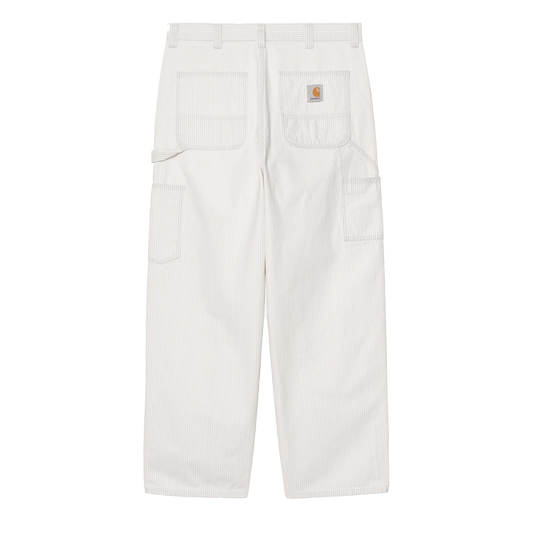 Carhartt WIP Mercer Stripe Single Knee Pant - Graphite/Wax Bleached