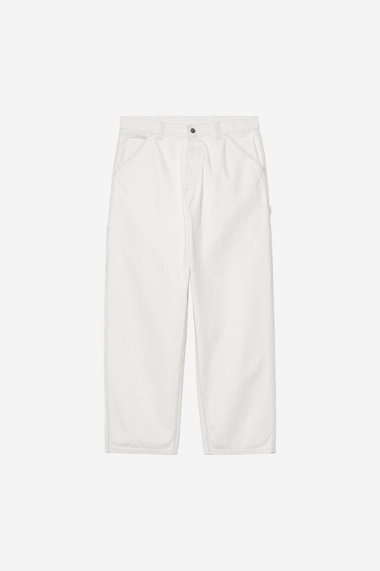 Carhartt WIP Mercer Stripe Single Knee Pant - Graphite/Wax Bleached