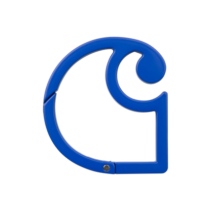 Carhartt WIP C-Logo Carabiner - Blue