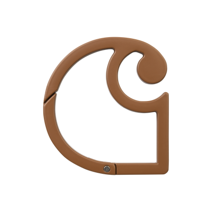 Carhartt WIP C-Logo Carabiner - Brown