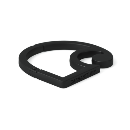 Carhartt WIP C-Logo Carabiner - Black