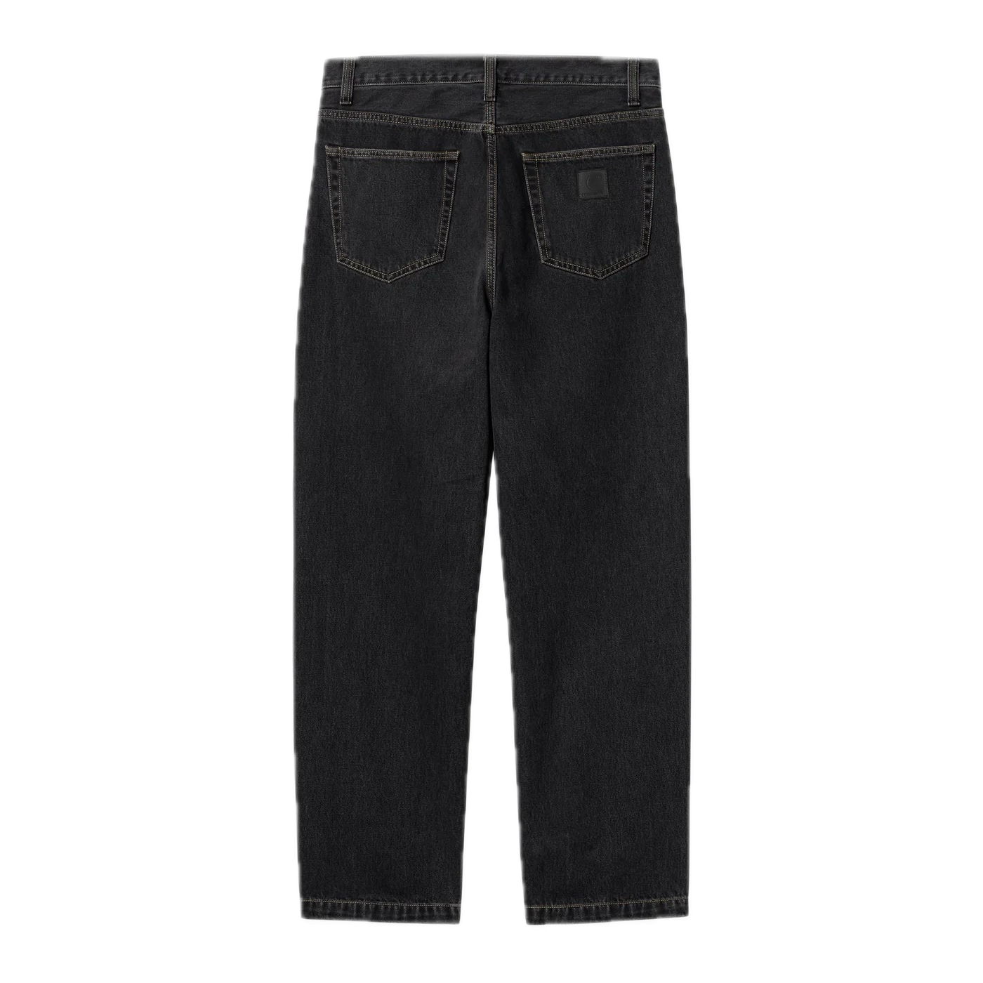 Carhartt WIP Aaron Pant - Black Stone Washed Camano