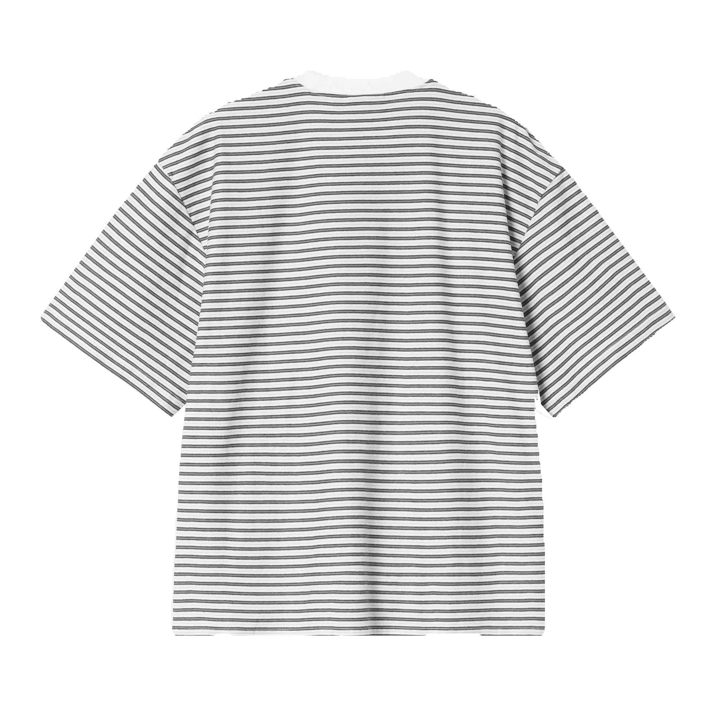 Carhartt WIP Dupree Striped Tee - White