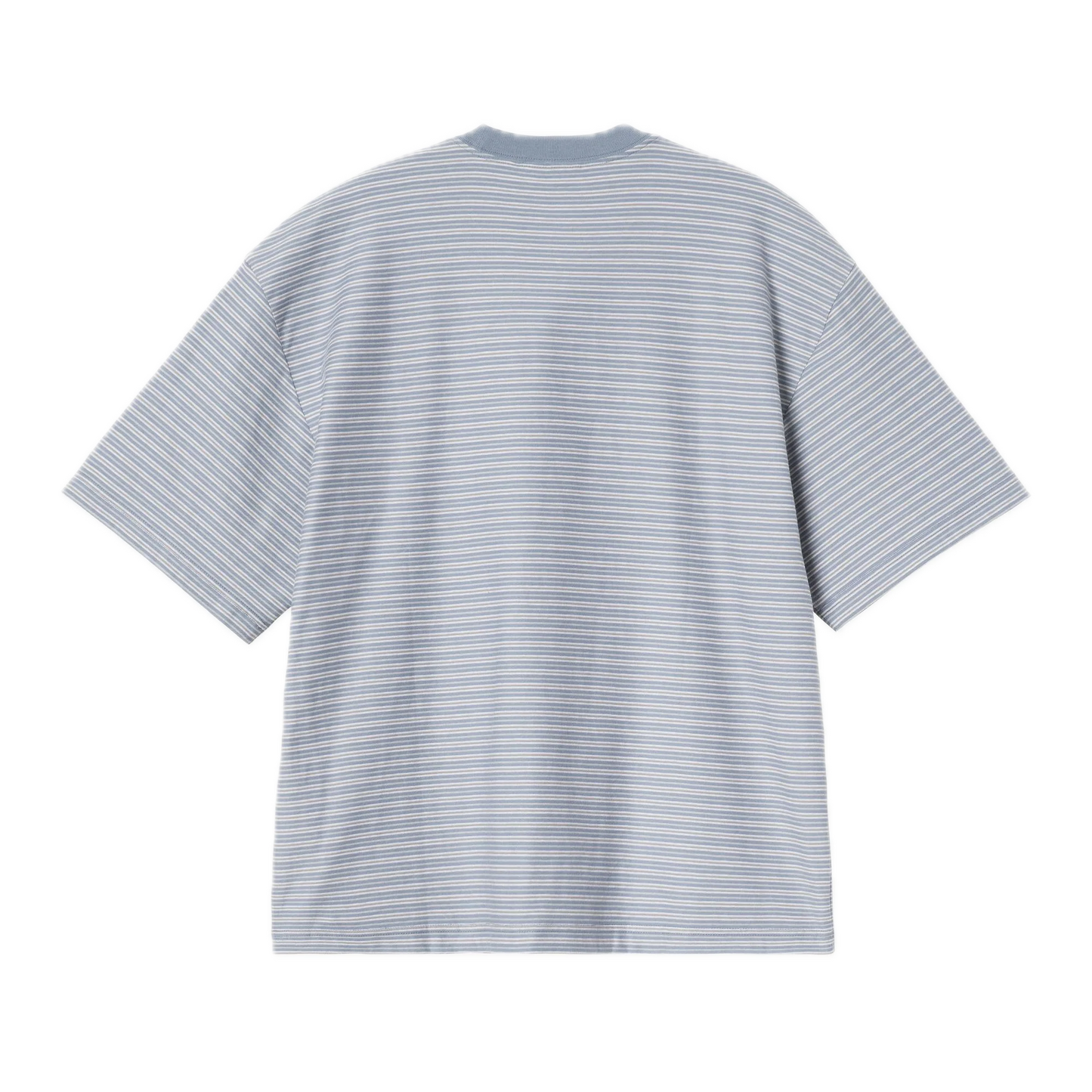 Carhartt WIP Dupree Striped Tee - Shady Blue