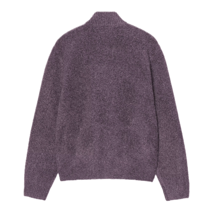 Carhartt WIP Curtis Sweater Jacket - Tangled Shady Purple
