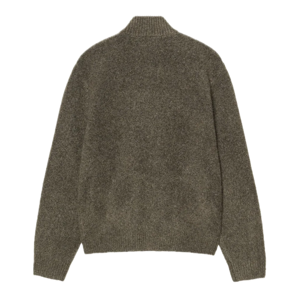 Carhartt WIP Curtis Sweater Jacket - Tangled Shungite