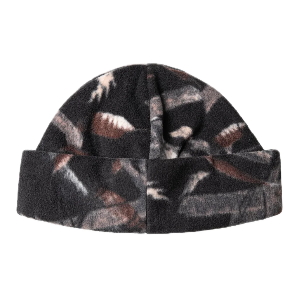 Carhartt WIP Blevin Beanie - Camo Feather Tree/Black