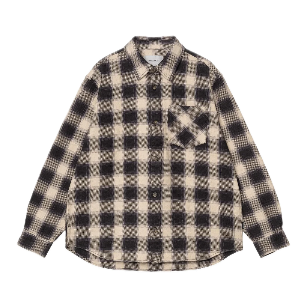 Carhartt WIP Dayne Check Shirt - Shady Purple