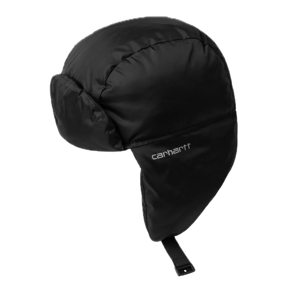 Carhartt WIP Ardon Ear Guard Cap - Black/Shady Grey
