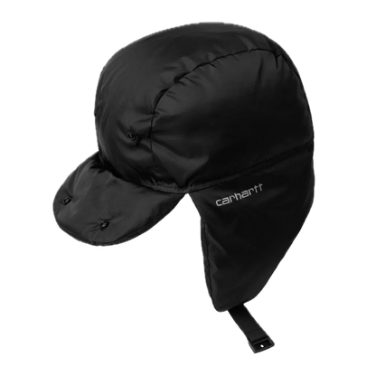 Carhartt WIP Ardon Ear Guard Cap - Black/Shady Grey